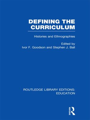 cover image of Defining the Curriculum